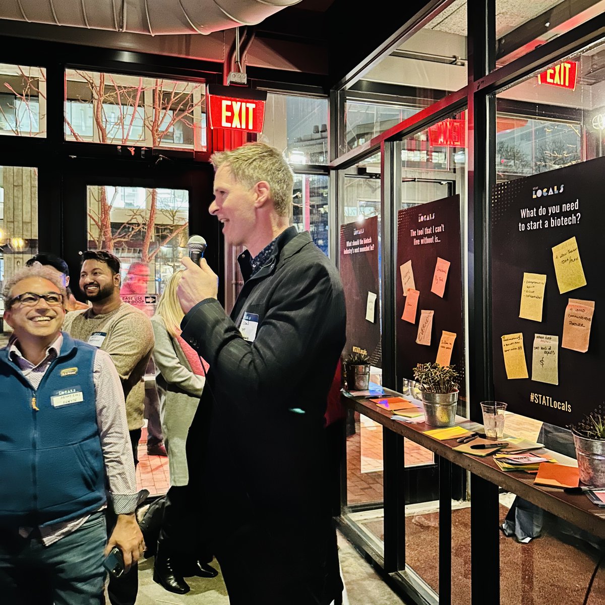 hellocatalytic's tweet photo. What a great night to connect w/the Kendall Square biotech community! Thanks to @statnews, @thesmokeshopbbq &amp; @egnyte for hosting. We loved the energy, ideas &amp; the food was 🤌! We're proud to be part of this thriving ecosystem &amp; can't wait for the next get-together! #KSQ #Biotech https://t.co/bNLYyrIpn4
