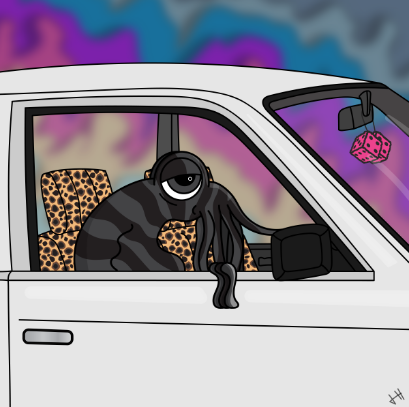 wMYHEADAround's tweet image. 👁️🐙👁️Looking like @JoshHughes___  going to bring da noize to auction on @0xCampfire .  As I understand it, it's still #cuddlefish Friday