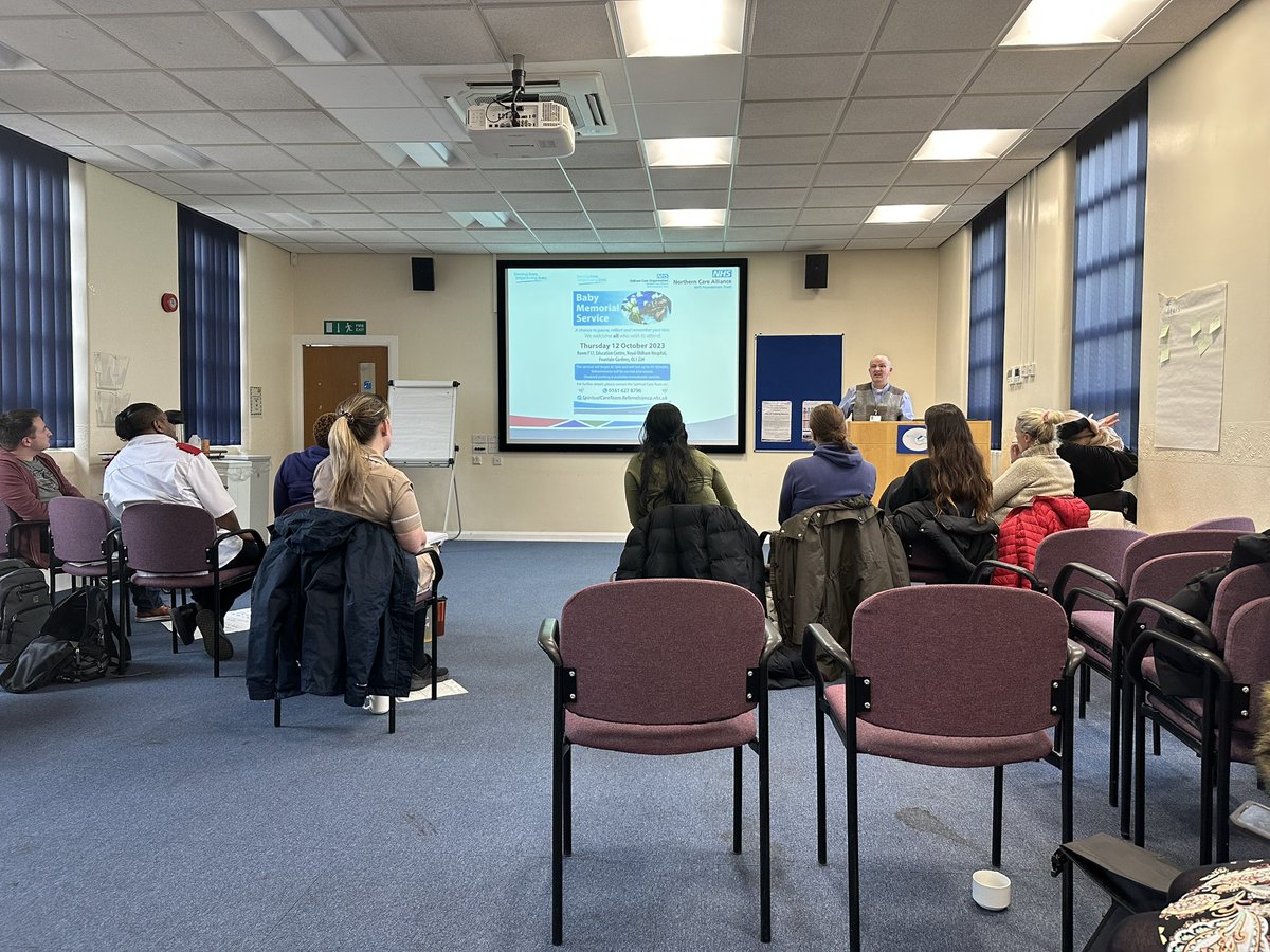 SWAN Study Day underway. Every life + every death matters ❤️ Great group of health professionals from across hospital + community settings. <a href="/NCAlliance_NHS/">Northern Care Alliance NHS Foundation Trust (NCA)</a> <a href="/OldhamCO_NHS/">Oldham Care Organisation</a>