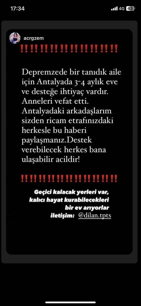 DobeNftx's tweet photo. Depremzede bir aile için hadi Antalya‼️‼️‼️‼️ özel harekat 
#taha #çarşı #emniyetgm #OguzhanUgur #AfaddaBizimAhbapda https://t.co/lyW7EzPKL7
