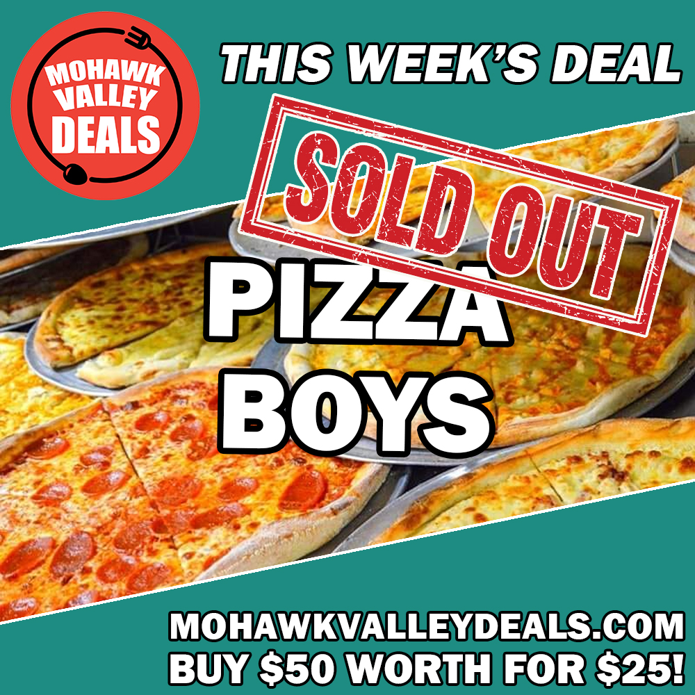 MVEats's tweet photo. The deal for Pizza Boys is SOLD OUT!  Check out https://t.co/u6qVmDARdP Monday at 8am for our next deal - Get $50 worth of gift cards to Revealed Lingerie for only $25! https://t.co/LM6eqwzIAX