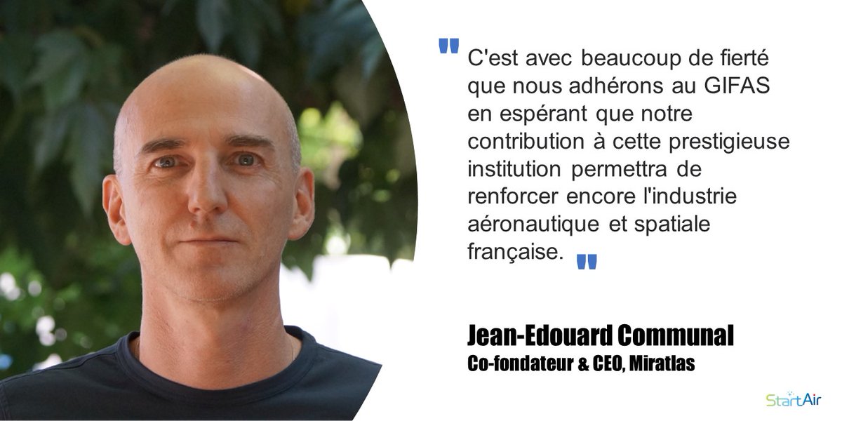Le saviez-vous ? <a href="/Miratlas_SAS/">Miratlas</a> est désormais membre du #GIFAS et de #StartAir. #Miratlas caractérise en temps réel, depuis le sol, l’ensemble des paramètres atmosphériques incluant la couverture nuageuse, l'absorption, et les turbulences. 
En savoir plus👉 bit.ly/3x90n1o