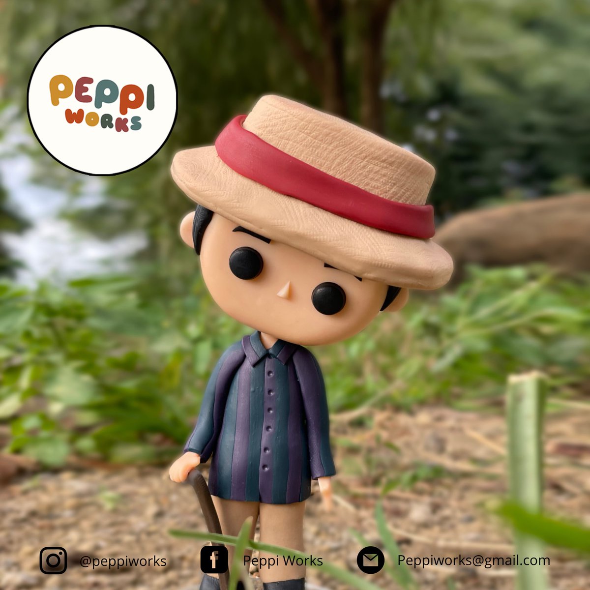 Sir Fidel!!! <a href="/davidlicauco/">David Licauco</a> #peppiworks #polymerclay #mariaclaraatibarra #MCIHulingHalik