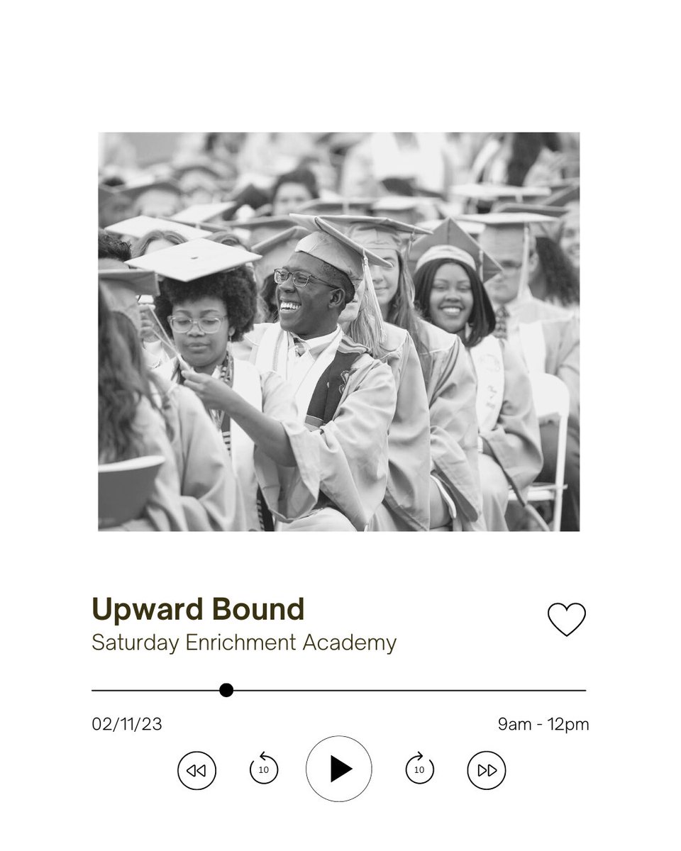 UpwardBoundUNC's tweet photo. Last chance to RSVP for tomorrow's SEA.  Check your email for the link!
#upwardbound https://t.co/JUBCaHey5b