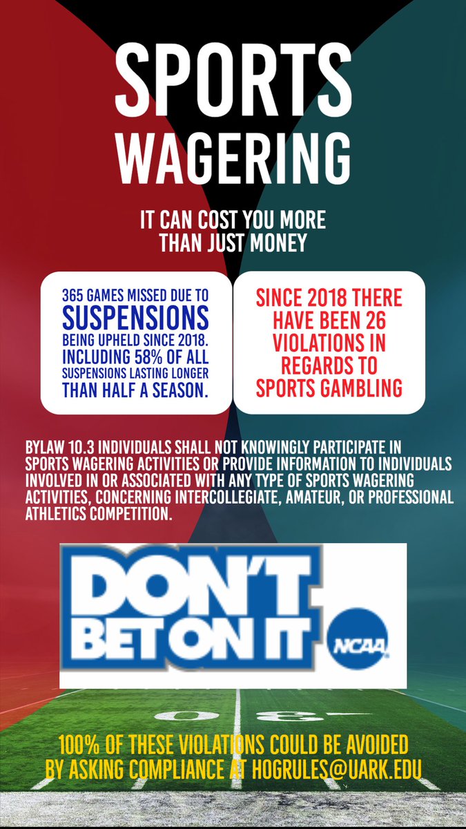 RazorbackRules's tweet image. #DontBetonIt