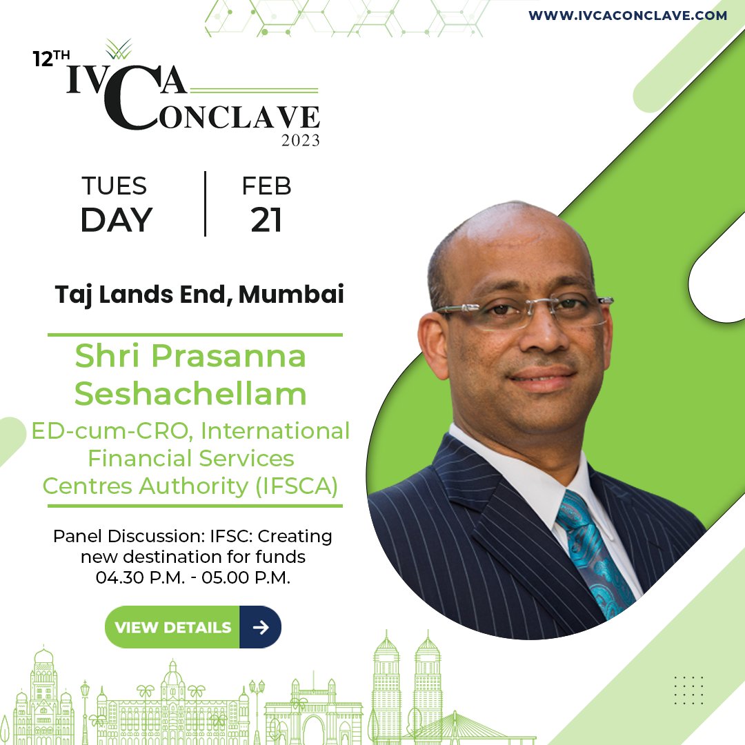 IndianVCA's tweet photo. Join us at India's biggest PE-VC event where you'll be able to gain insights from and network with LPs, GPs, policymakers, and entrepreneurs.
#PEVCIndia #InvestIndia #StartupIndia #Investments #alternativeinvestments #Venturecapital #privateequity #IVCAConclave #IVCAConclave2023 https://t.co/daOxvnTx2h