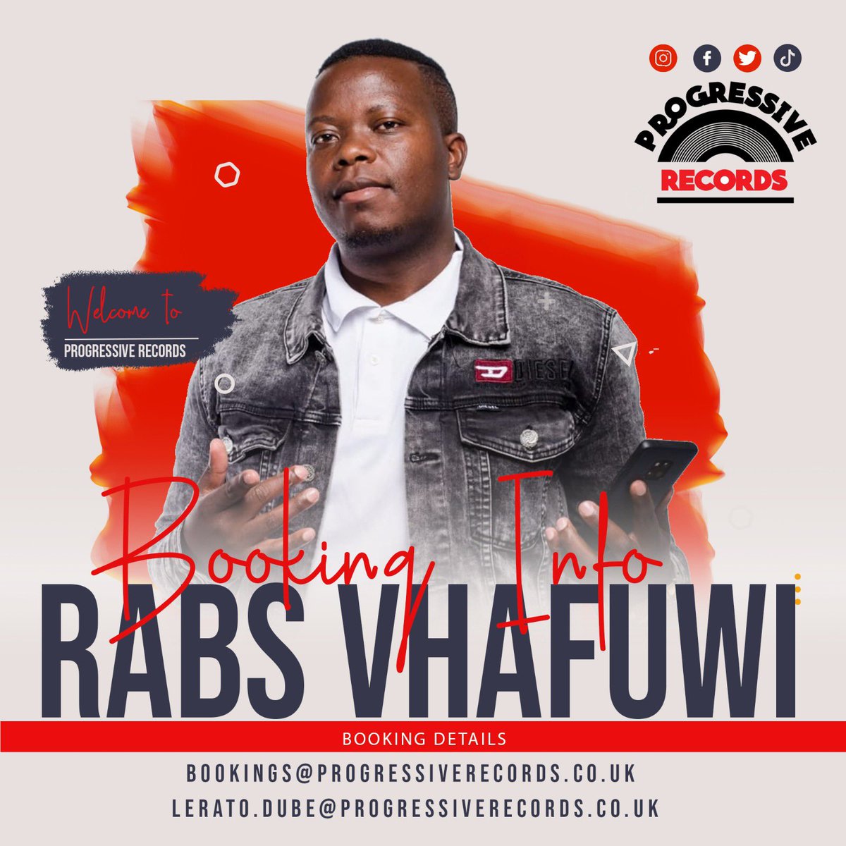 skizoM14's tweet photo. Ready for bookings @RabsVhafuwiSA 
#progressiverecordsuk https://t.co/0FRK7SLINM