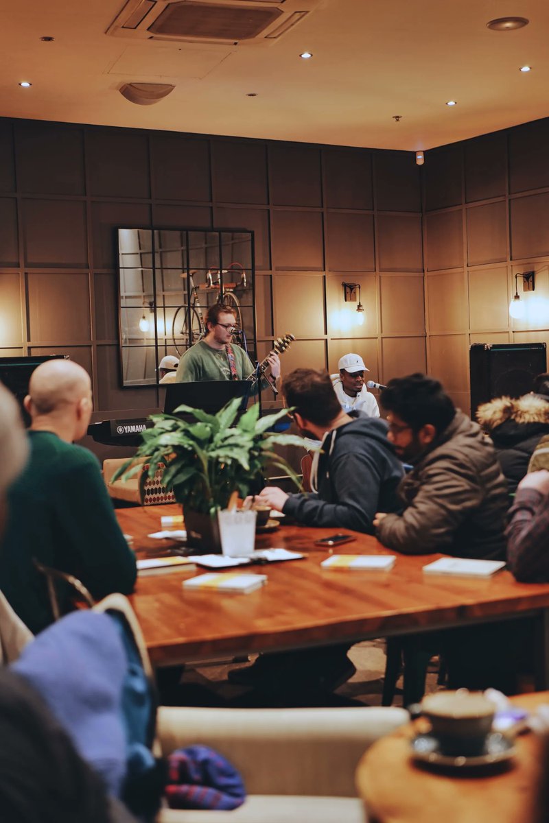 covcu's tweet photo. Yesterday we had so much fun hearing great music having some interesting conversations around the topic of Justice. If you're thinking "how can I join the fun?", don't worry, you can join us for our event this evening where we'll be looking at HOPE 🙏 - https://t.co/TjFYxY1Hgx https://t.co/a9RgSZZVpz