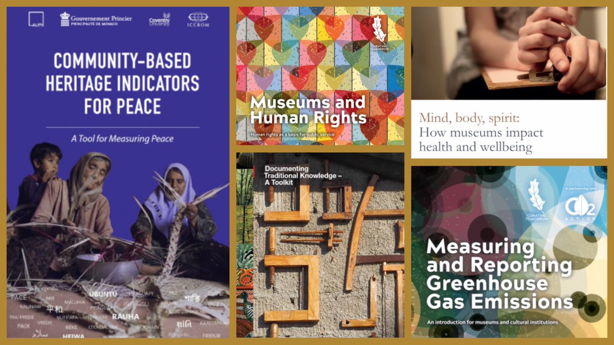 The #OCMtoolkit is nearing 400 tools! 🎉
Discover some of the latest tools and unlock the potential of cultural heritage collections 🖼️ + maximize their positive impact♻️! #HumanRights #TraditionalKnowledge #Peace #Wellbeing #ClimateAction, &amp; much more! 
👉bit.ly/3lr3cbq