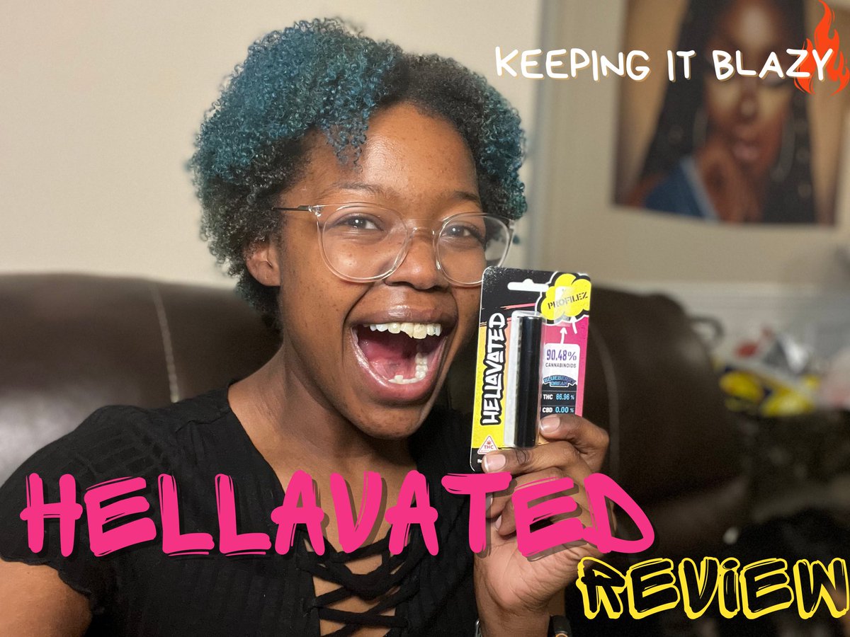 New <a href="/TheWeedTubeApp/">WeedTube</a> out now!

I FINALLY got to try the Hellavated vapes and 😮‍💨 let me say, you don’t wanna miss this one! 

 🔗 In my bio! ✨#KeepingItBlazy 🦋 #Mmemberville #CannabisCommunity ✨
