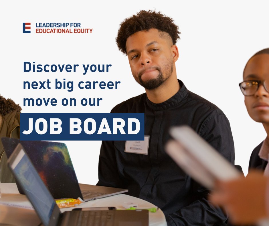 Our partner organizations are HIRING! Check out our member-only job board, featuring new opportunities in policy, advocacy & organizing.

Find your next opportunity in educational equity today: bit.ly/40VGOY2 
#career #policyjobs #advocacycareers #organizingleadership