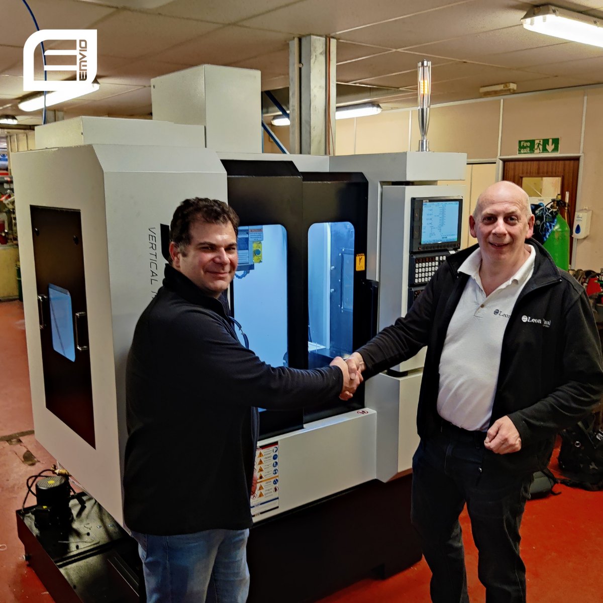 EmvioEng's tweet photo. The legendary Leon Paul Equipment LTD took delivery of their X7 last week and we got to commission it this week.
Very proud to see these going into industry in the UK!
@leonpaullondon
@Cnsyil
#leonpaul #fencingequipment #fencinglife #fencing #cnc #machineshop #metalwork https://t.co/VGIO63vRFo
