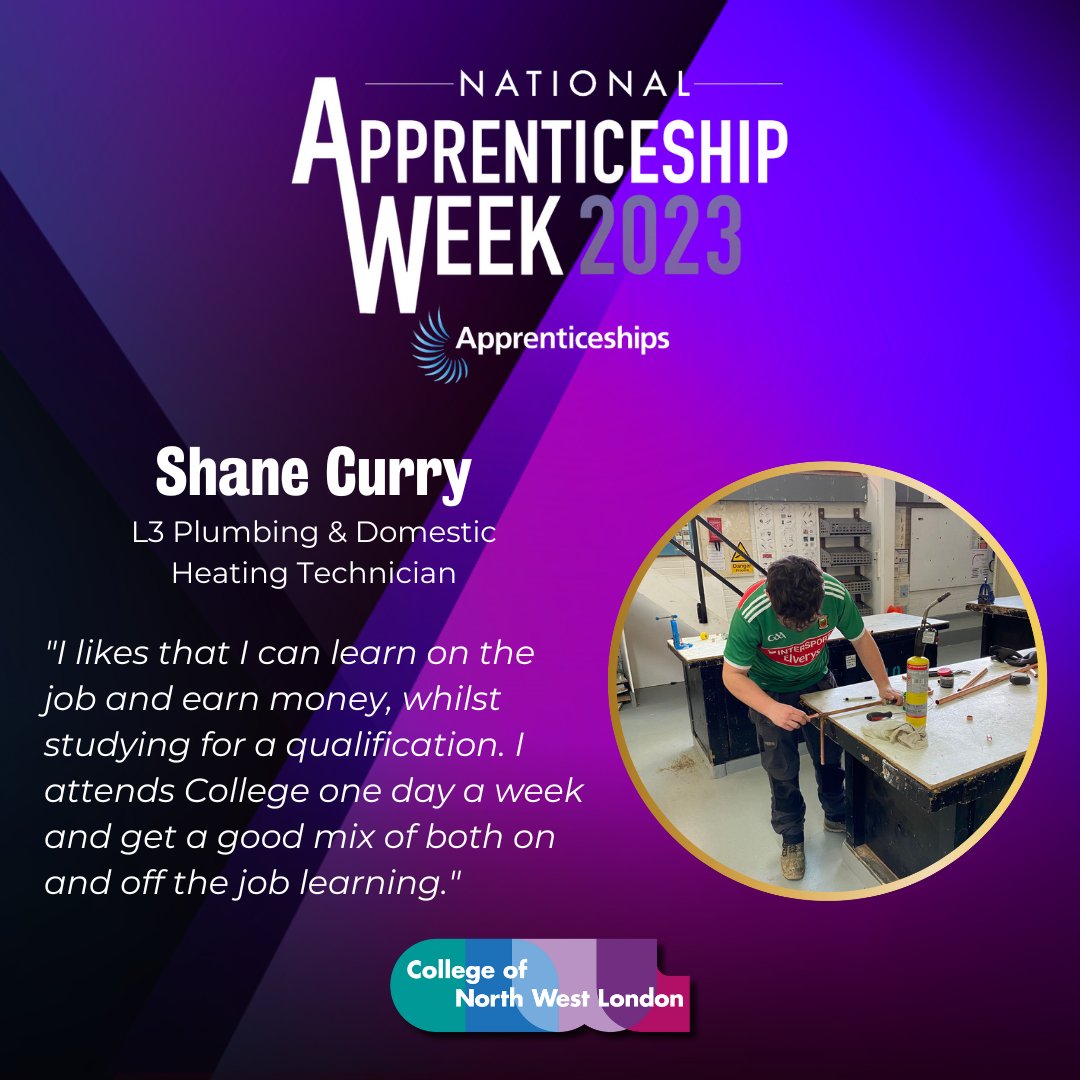 College of North West London on Twitter "An Apprenticeship is a great alternative to fulltime