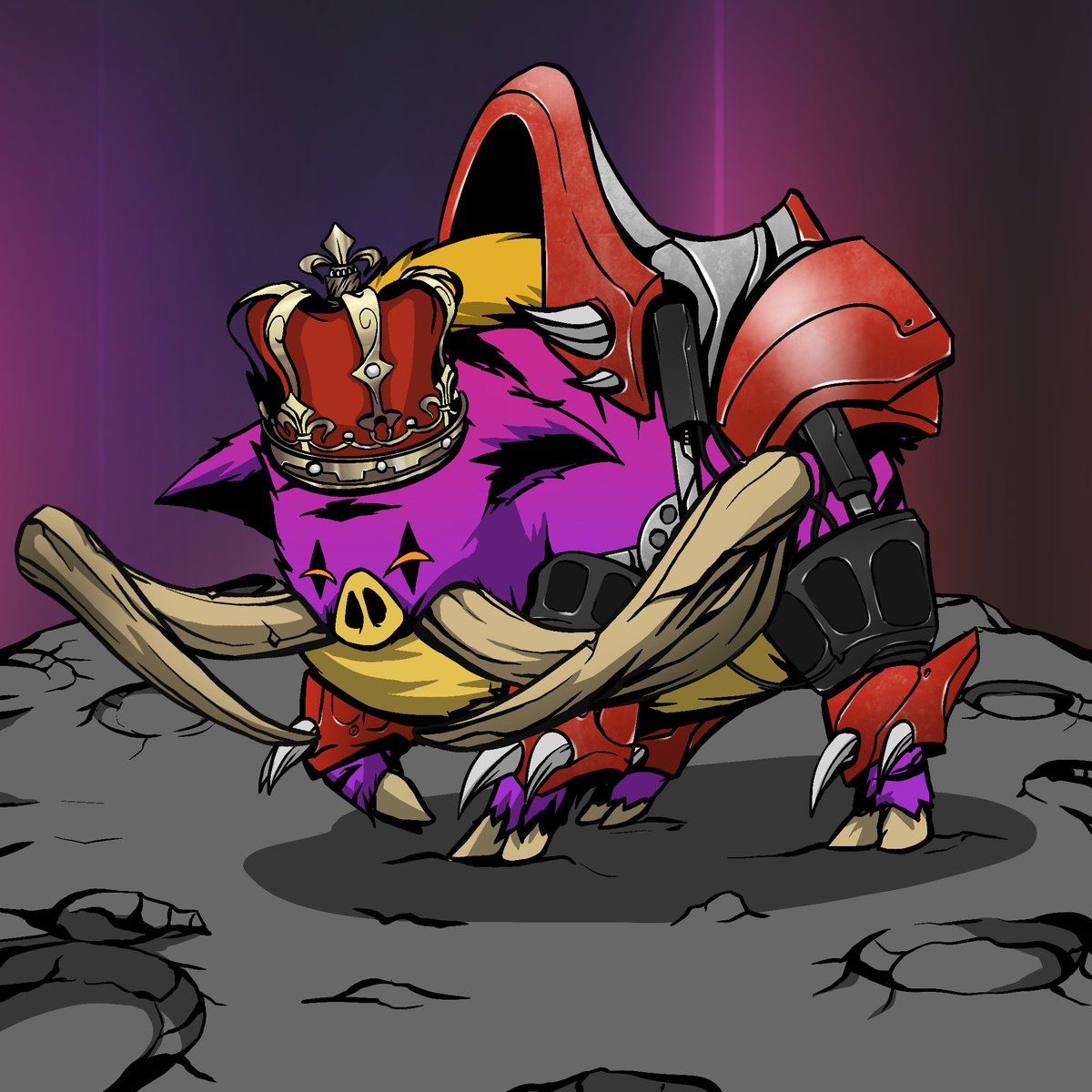 The Dragon King 🐉👑
BabyDragon #114 X 220 X Hype Hog #1654

Finally someone knew how to awaken the dragon🔥🔥
Owner: <a href="/HaYN_Cro_King/">Hawaiian Crypto King</a> 

To make this fusion : Holding Magic Ring Item 💍🪄

🔴🔵