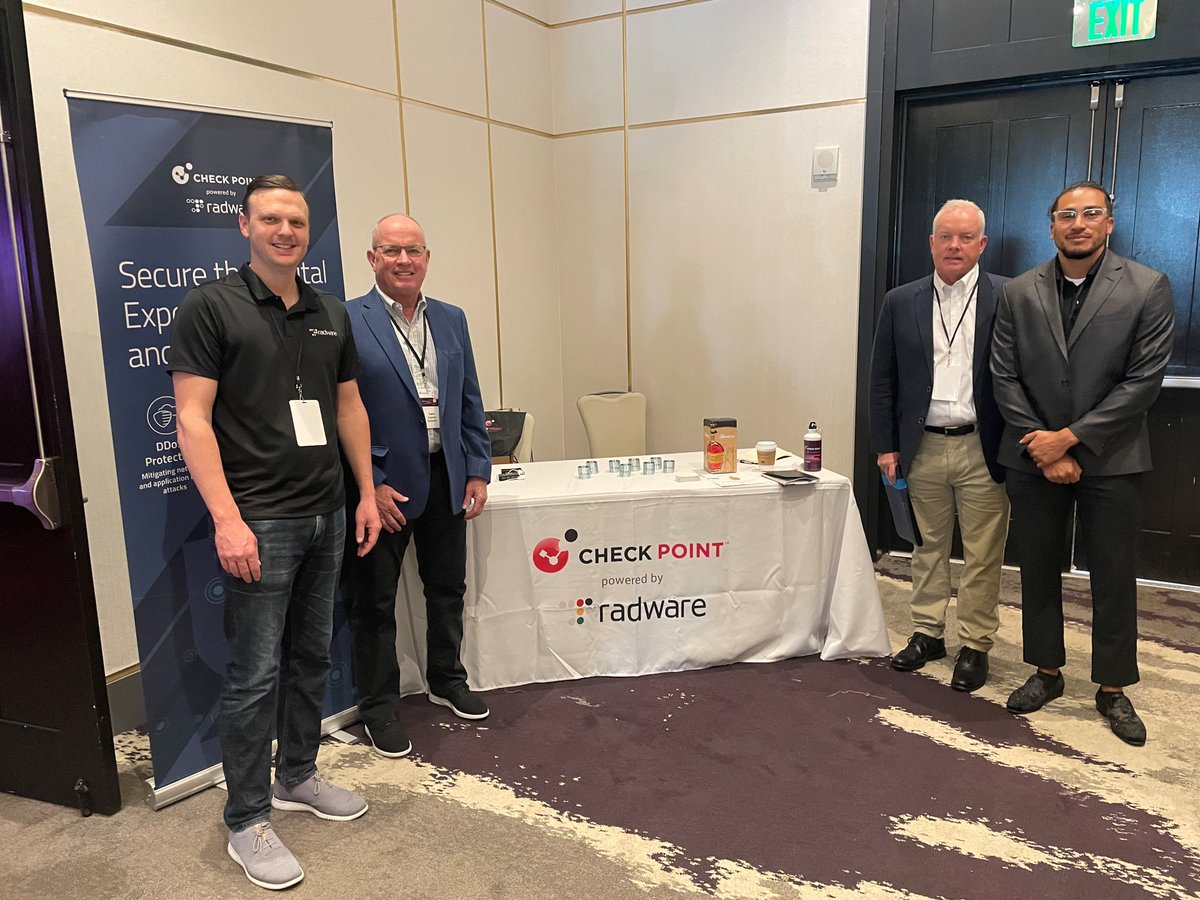 radware's tweet photo. We spent two great days at CPX 360 2023 Americas this week. From Denver to New York, Chicago to Miami we had a great time meeting our partners and customers, networking with peers, and getting to know the 2023 product map! #Radware #Checkpoint https://t.co/CUTHnUIT55