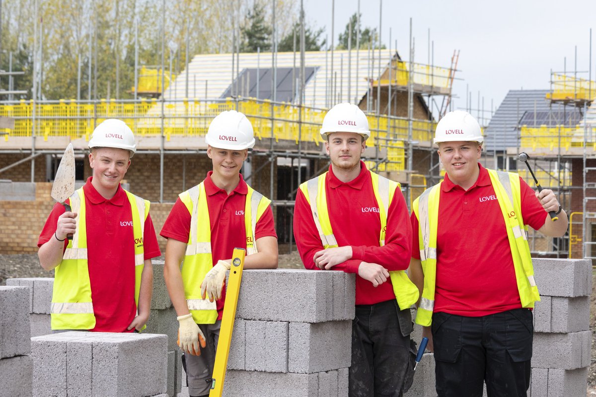 Lovell support National Apprenticeship Week. We are dedicated to developing the next generation of skilled and qualified workforce. @Lovell_UK #NAW23 #nextgen #loveconstruction
