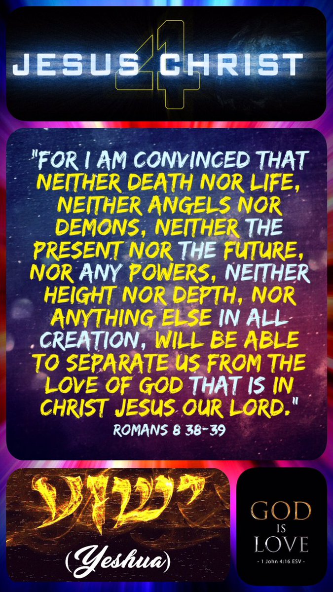 bbbthatsright's tweet photo. Our Father’s Amazing Psalms (Part 1):

https://t.co/3que64Cjse

#YHWH #Yeshua #Yahweh #Jesus #OurFathersAmazingPsalmsPart1 #Psalm8 #Wonder #David #Mindful #YeshuaSaves #FatherOfLights #WhoIsMan #Love #GodIsLove https://t.co/U0VhR7zYeL