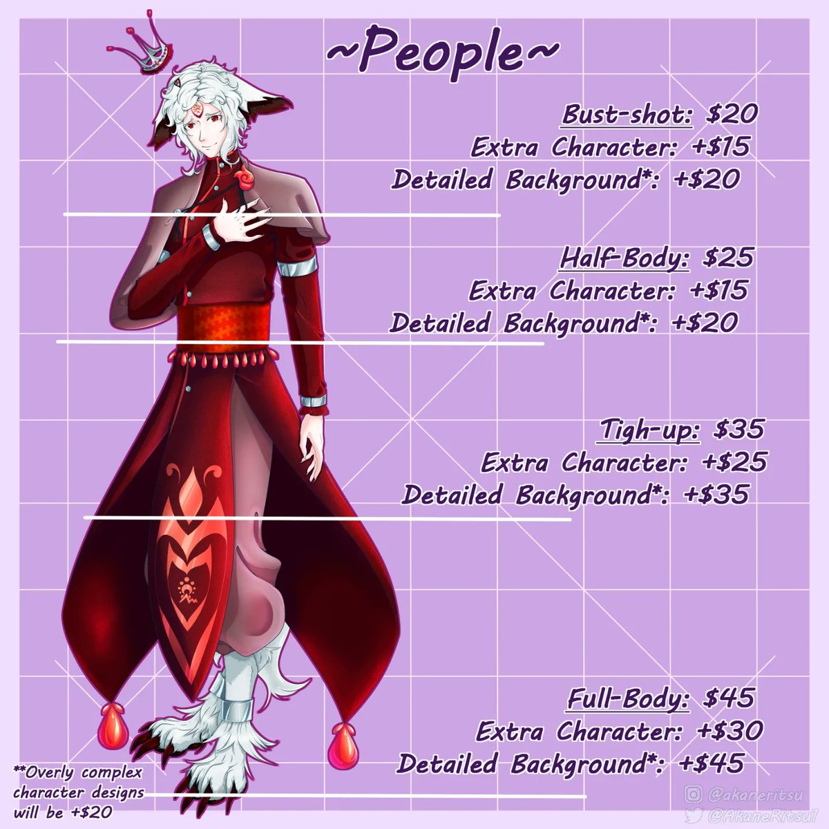 AkaneRitsu1's tweet photo. Commissions Open🌸
DM me if interested or leave a comment

Here are the prices and if you have a custom Idea I can also work them, also I can work on #twitch #emotes https://t.co/k9Jh8wGOiV