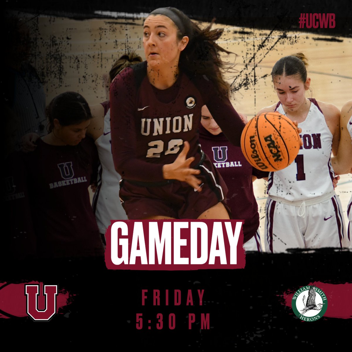 UnionCollegeWBB's tweet photo. We are kicking off this road weekend at William Smith College tonight at 5:30 PM
If you can't get out to Geneva, NY tonight then tune in to cheer us on!
#UCWBπ #ChallenegeYourself #ChallengeEachOther https://t.co/Vv5QeUvHJT