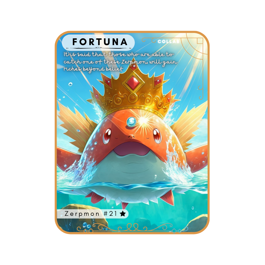 <a href="/Fortunes_X/">Fortunes | Play @ Fortunes.app</a>  x Zerpmon

The 21st Collab Zerpmon - Fortuna

Fortunes are doing an epic giveaway, where one player who uses Fortunes.app will be entered into the giveaway for this exclusive creature

Winner drawn on Monday, Feb the 13th @ 5pm CST

#Giveaway #XRP #Gaming