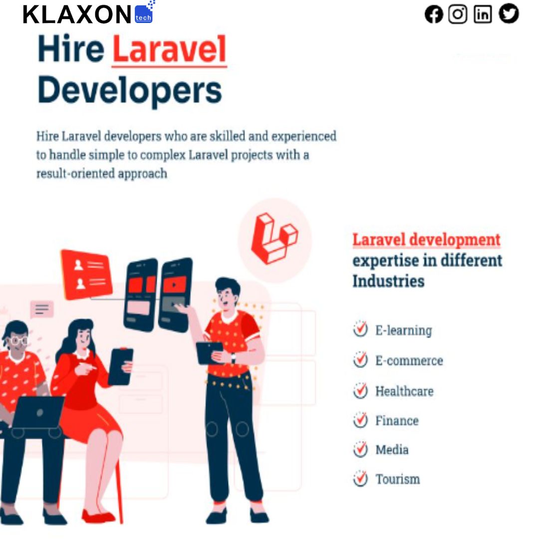 Klaxontech_Inc's tweet image. As an expert Laravel development company, Klaxontech uses Laravel technology to create scalable, reliable, and highly secure development solutions that help clients achieve their goals for their businesses.
#LaravelDevelopmentCompany #laraveldeveloper #SecureSolutions #software