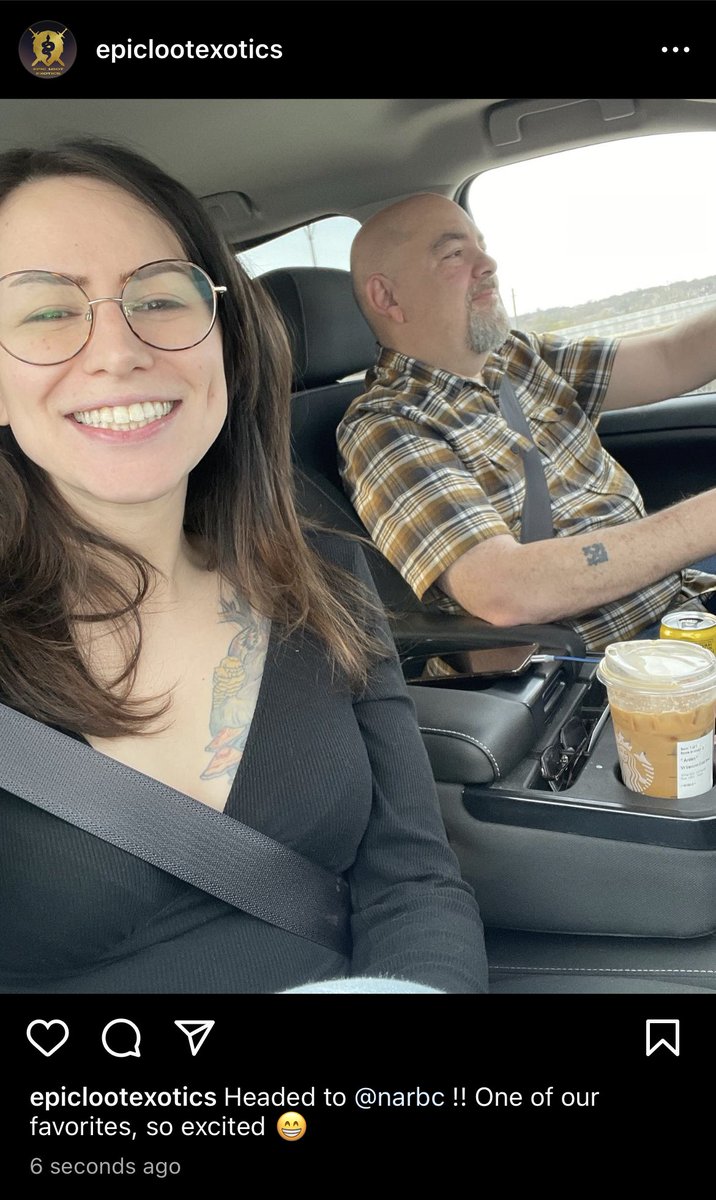 EpicLootExotics's tweet photo. Headed to NARBC in Arlington! One of our favorite expos! So excited to see so many great people and incredible animals 🐍 https://t.co/grQrl0hNB3