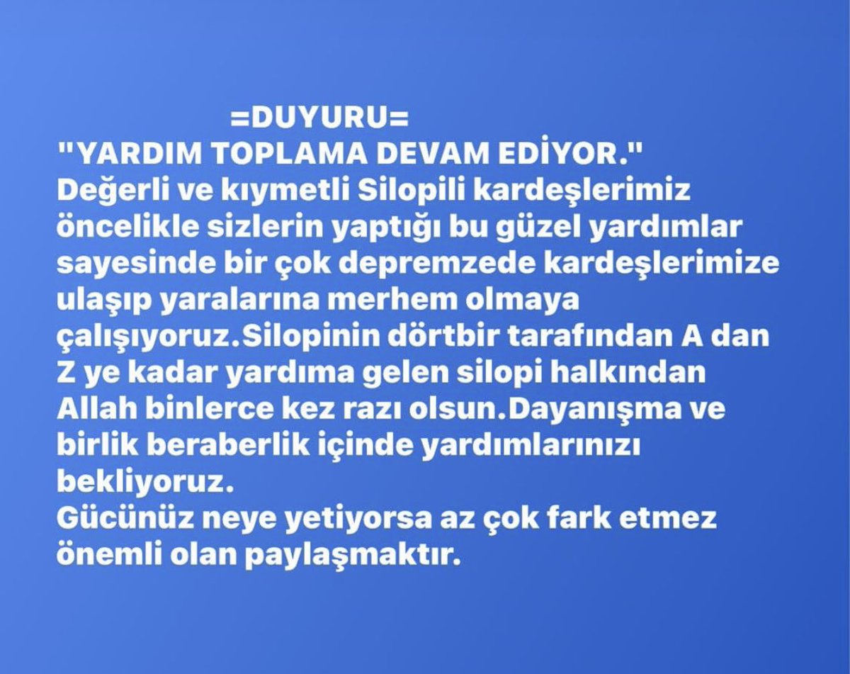 girikder's tweet photo. Yardımlar toplanmaya devam ediyor...#silopi https://t.co/VLeZ9hZNq6