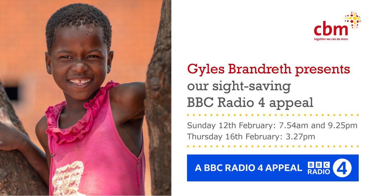 CBMuk's tweet image. “I want to go to school. I want to learn." Meet 7-year-old Memory from Malawi, who lost her sight needlessly to cataracts. This Sunday on @BBCRadio4, @GylesB1 will share her story as part of our #R4Appeal. Read more: bbc.co.uk/programmes/m00…