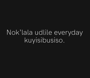 Esikhulu. ❤️🤞🏿