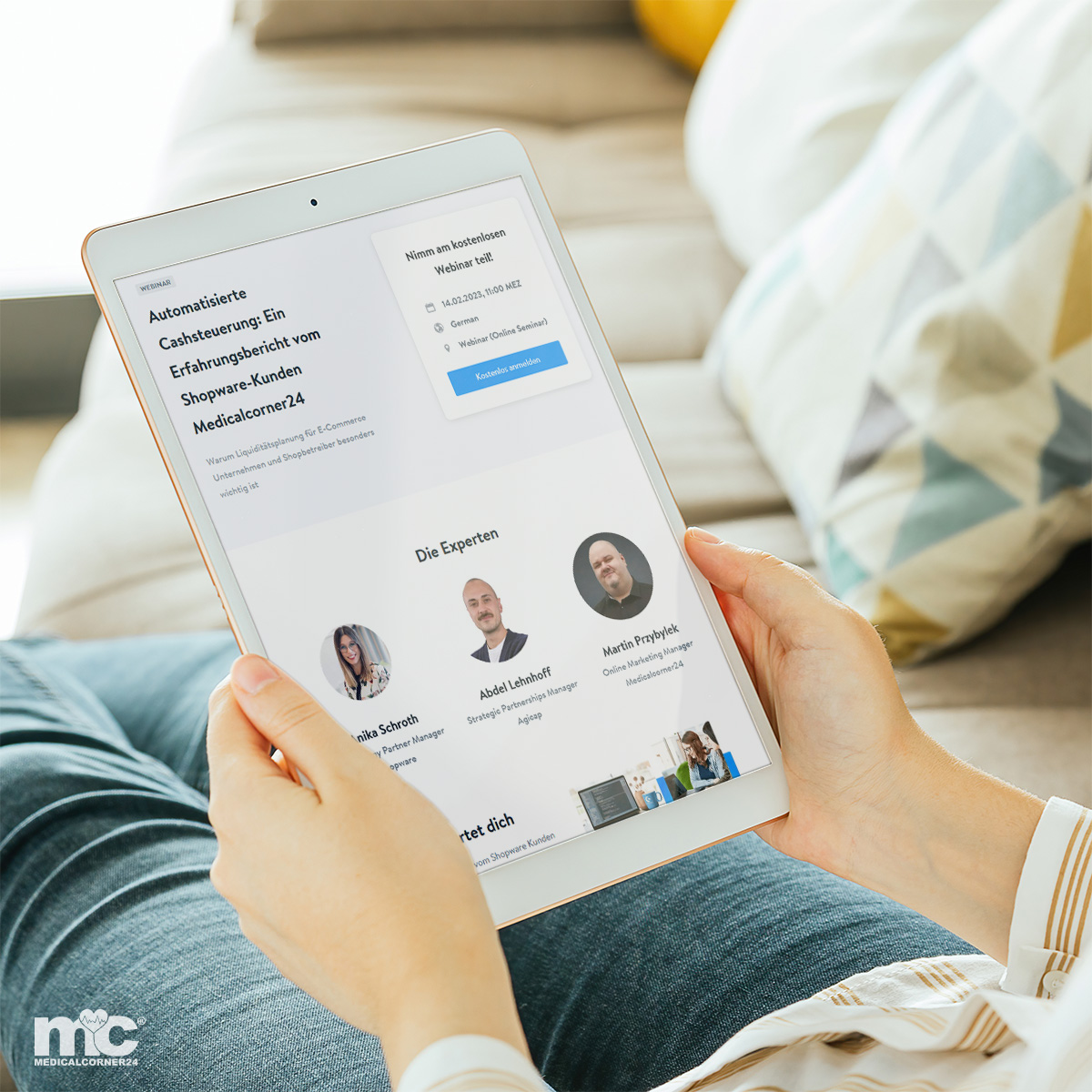 Medicalcorner24's tweet photo. Wir freuen uns am 14. Februar von 11:00 - 12:00 Uhr am #Webinar zum Thema "Automatisierte #Cashsteuerung" unsere Erfahrungen mit Euch zu teilen. Veranstalter: @shopware mit @AgicapGermany
Kostenlose Anmeldung unter: https://t.co/G2caTYt8cE https://t.co/u7oKUMHeQ3