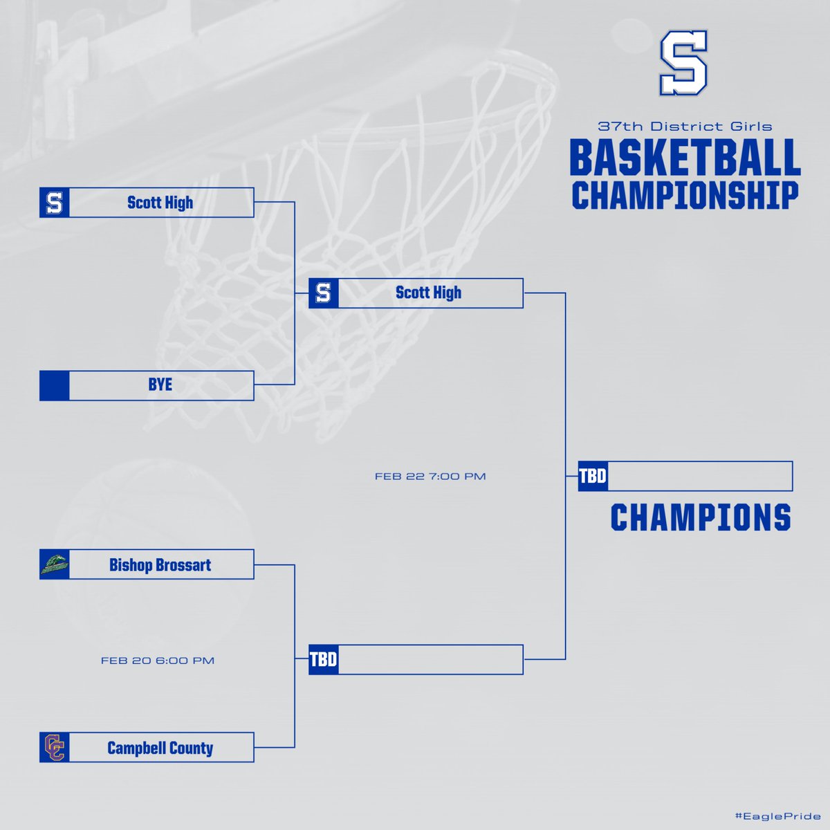 All games will be at Campbell County Middle School.