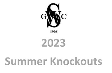 Member Reminder....

Our 2023 Summer Knockouts go live on the Knockout section on Club V1 at 9am on Monday 13th February and will remain open until 5pm on Sunday 5th March.

Draws will be completed and emailed to participants on Monday 6th March.