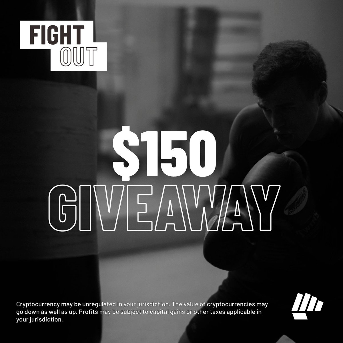 FightOut_'s tweet photo. Join our #FightOut $150 Giveaway! 💸

In celebration of reaching our $4M milestone, we’re giving back to our amazing community! 👏

✅Like &amp; Retweet
✅Follow @fightoutofficial
✅Tag 2 friends

⏰Entries close Wednesday, 15th of February!

Good luck! 😎 #Giveaway #Crypto #Presale https://t.co/FFbmNpR2fo