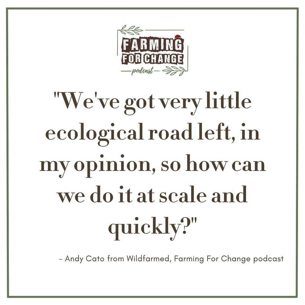 Our latest podcast episode is live! We were so lucky to be joined by the inspirational Andy Cato from <a href="/wildfarmed/">Wildfarmed</a> - if you don't know who they are already, make sure you check them out 👍

#FarmingPodcast #farmingwithnature #regenerativefarming #regen… instagr.am/p/CofFLKtsJAk/