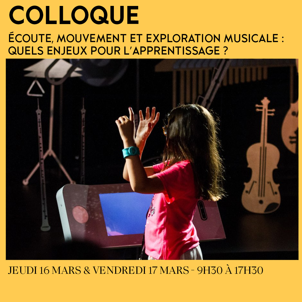 🔴 #Nowplaying Début du colloque "Écoute, mouvement et exploration musicale - Quels enjeux pour l'apprentissage ?"

Suivre en direct : pad.philharmoniedeparis.fr/colloque-ecout…

#éducation #musique