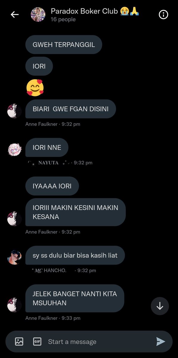 legendyasha's tweet photo. ❪   Yor, kata anak buah lu, lu itu makin kesini makin kesana y?   ❫ https://t.co/gahtLM46dc