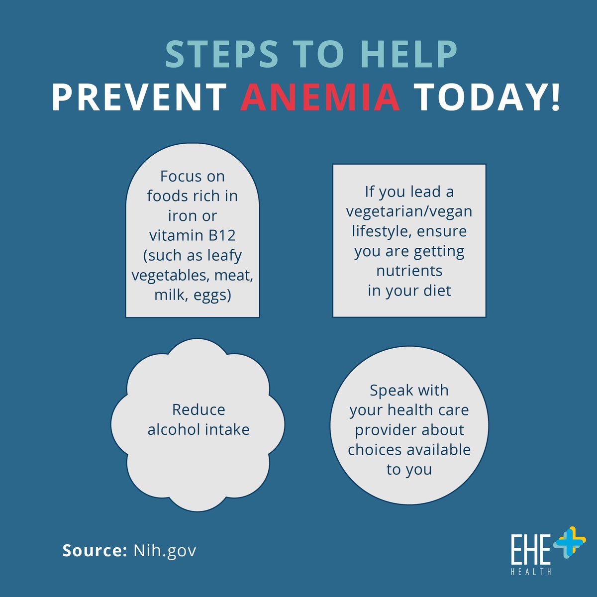 Anemia, a condition in which the body lacks healthy red blood cells, affects 1 in 4 people worldwide. Think you may be anemic? Swipe through to learn more about some common signs, and be sure to speak with your healthcare provider about any questions or concerns.