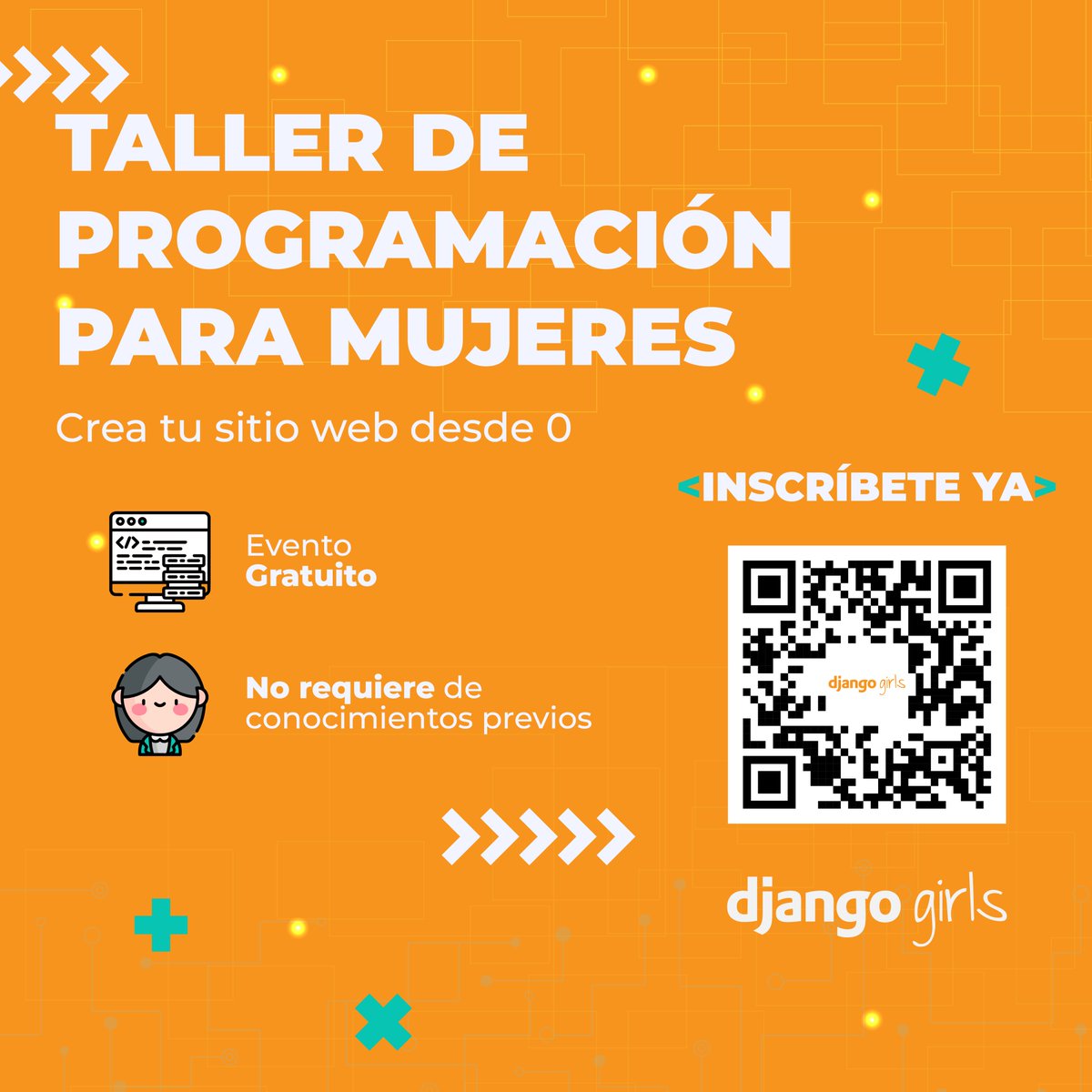 pyecuador's tweet photo. 🚨 ¡Atención Cuenca! 

¡Crea tu primer sitio web desde cero en el #DjangoGirls Cuenca 2023! 

Conoce #Django y descubre por qué es una excelente opción para empezar en el desarrollo web. 

Sin experiencia previa, fácil y rápido. Infórmate aquí: https://t.co/ZvGT7OijuT 💻 https://t.co/JTVPmylEcs