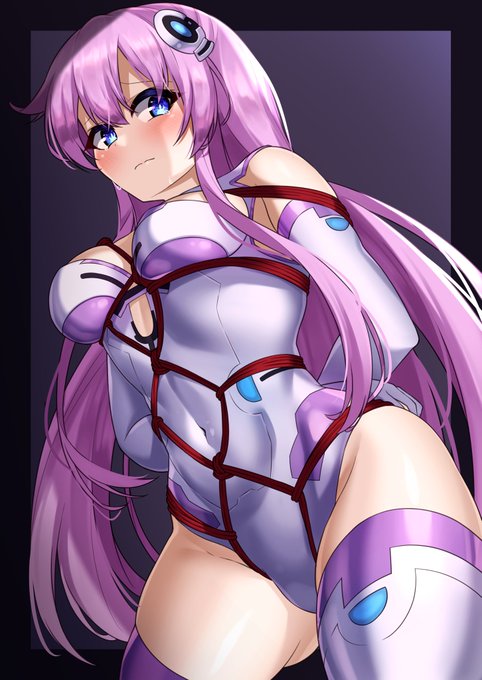 パープルシスターちゃん緊縛 
#超次元ゲイムネプテューヌ
 https://t.co/lpnM4zvfhp… 