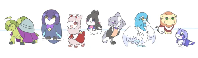 なにかににてるいきもの #にじっこどうぶつ 