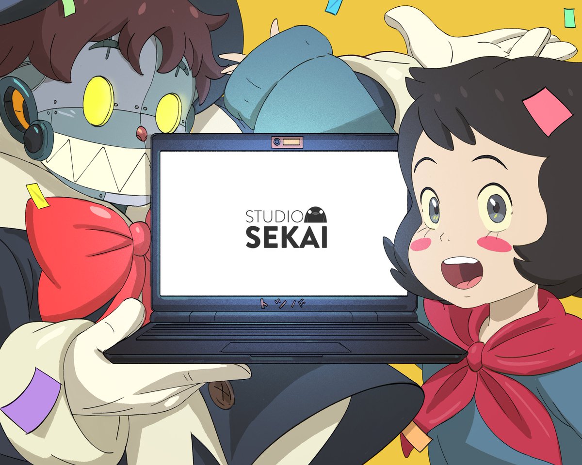Studio Sekai is now live at: studiosekai.com

With the help of the nearest mech, you can get an inside look at a rising animation studio and learn more about our upcoming projects.

Don't forget to follow for more updates! ⚙️