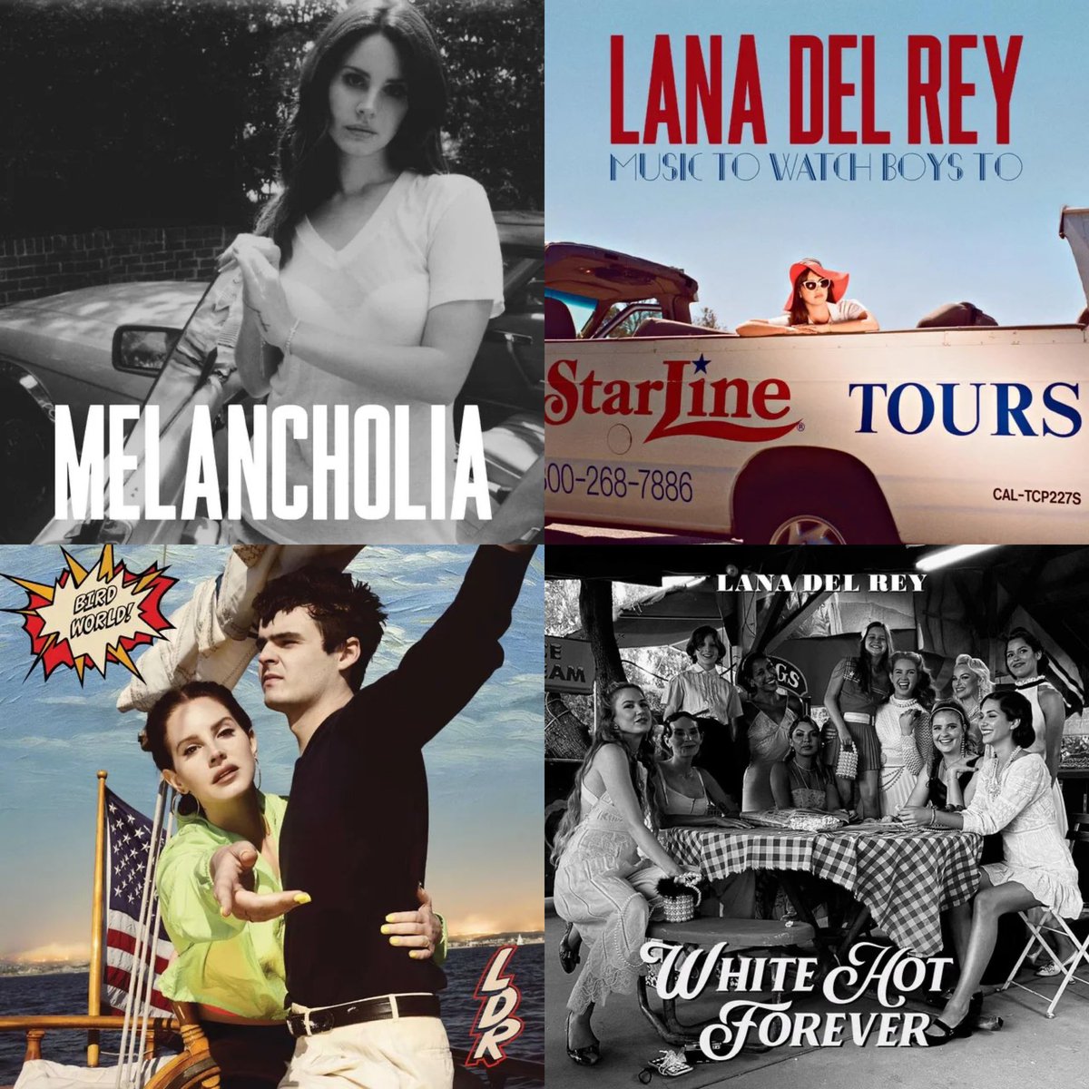 lostinyosemite's tweet photo. If lana del rey’s studio albums were released with their original titles https://t.co/cuRu4IoCv3