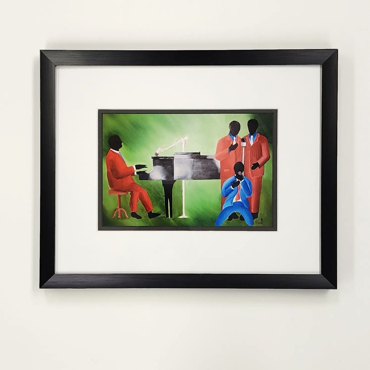 FastFrameDurham's tweet image. Keeping it simple, my customer selected a bottom grey mat and white top mat with a simple @larsonjuhl frame. Visit us at 4015 University Drive, Durham 919-402-9390. #durham #CustomFraming #framing #FastFramedurham