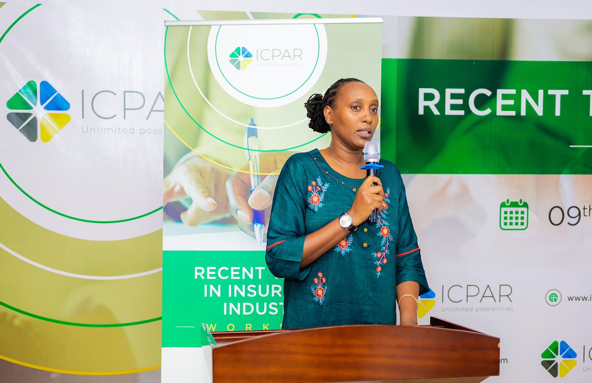 I_CPAR's tweet photo. Ending the two-day #RTII  workshop is @JulianKayibanda - SIS Director @i_cpar who shared her appreciation for all delegates, speakers and the #ICPAR team who made the event a fortune. 

@CentralBankRw  @bkinsuranceltd @rrainfo  @SONARWA #SafeBrokerage   @staplebrokerage #DCIC https://t.co/OWKuGTrvxY