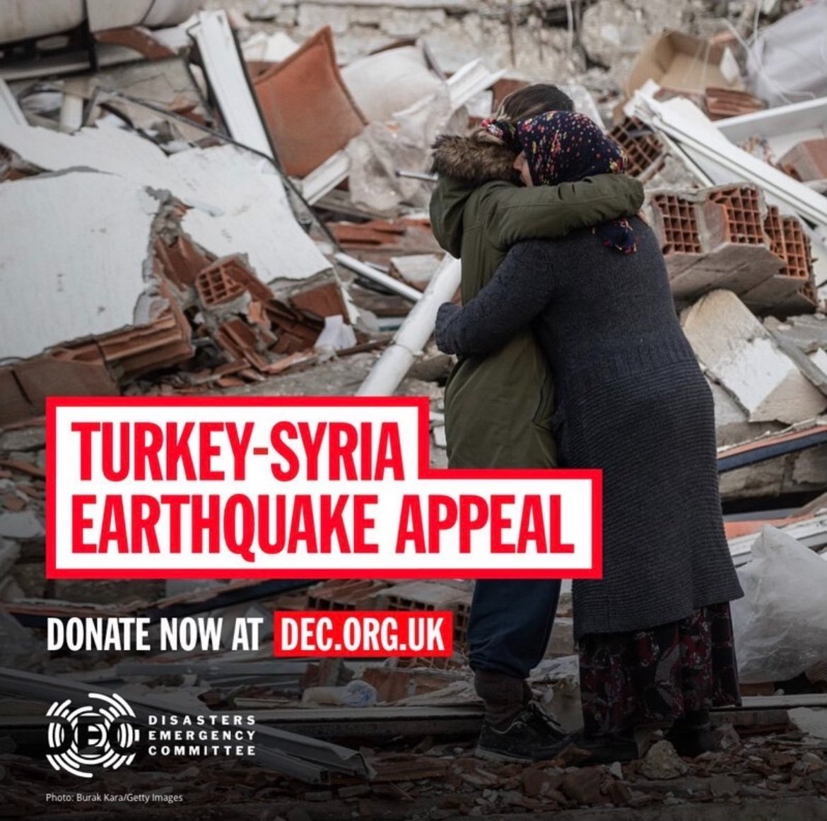 Devastating earthquakes have hit Turkey and Syria, killing and injuring thousands of people. Survivors urgently need rescue, medical aid, shelter, blankets and food. Please donate, if you can, and help save lives: dec.org.uk THANK YOU! @decappeal #TurkeySyriaAppeal