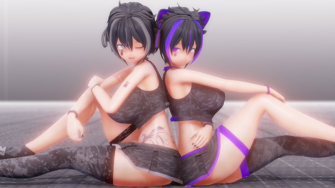 モノクロパープルコンビ
リメイク 