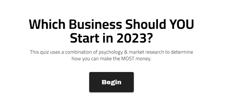 nicklovestech_'s tweet photo. Everyone wants to make more money, but doesn't know how.

Luckily, I've made a free quiz that tells you exactly WHAT business to start based on your psychology.

Just Like, RT, &amp; Comment "Quiz"

And I'll DM it to you (Must be following, Expires in 7 Days) https://t.co/XyZdJz9vB3