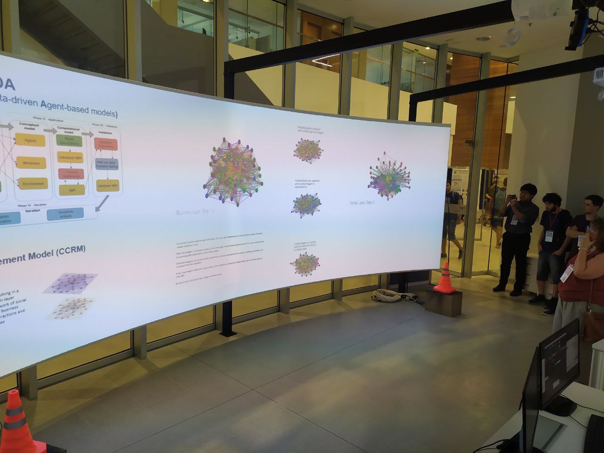 An immersive visualization experience at #NetSciX2023!! <a href="/icc_uba_conicet/">ICC</a>