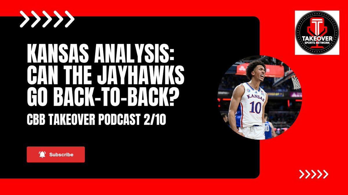 DanSiegel_'s tweet photo. A deep dive into the Kansas Jayhawks:
- The most up and down team in the Big 12
- Why they aren’t quite as dangerous as last year
- What their ceiling is

🎥: https://t.co/SpUXqCt7AX https://t.co/AFmd8FOZfQ