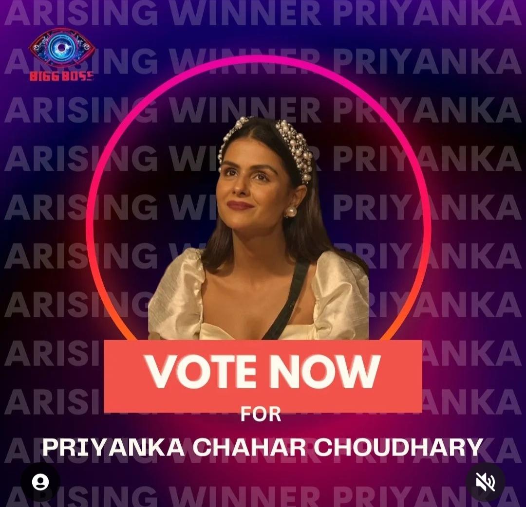 Iucgupta's tweet photo. BB 16 Final is 2days ago....
Vote for @priyanka through this link...
https://t.co/YFKKpMpa1N
#bb16 #BB16LiveFeed #bb16voting #PriyankaChaharChaudhary https://t.co/LMxXXdlm8l